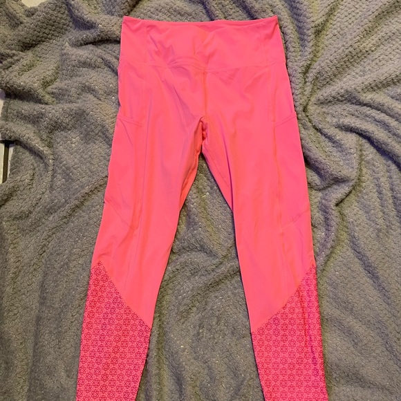 ZYIA hot pink leggings. Size 8/10 NWOT washed once. - Picture 1 of 3